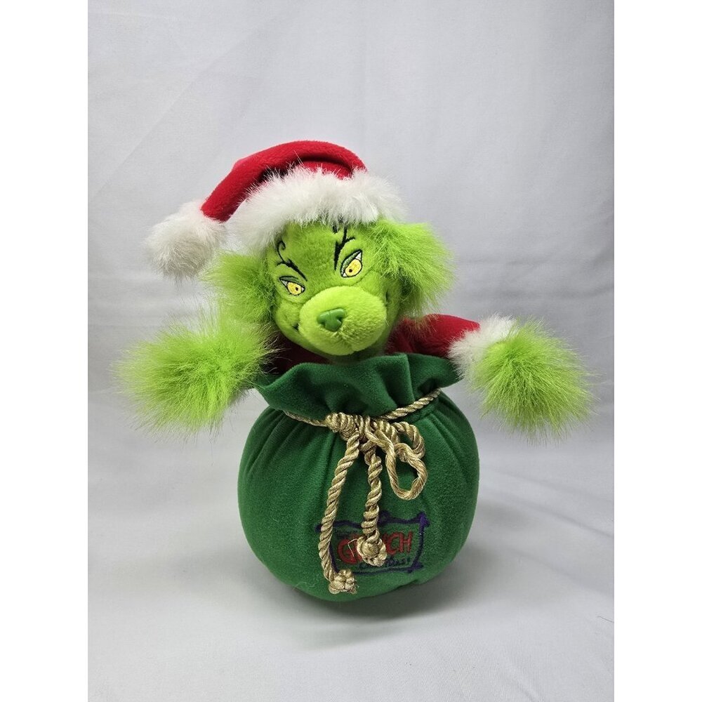 How the Grinch Stole Christmas 10" Vintage Decor **NOT WORKING READ**